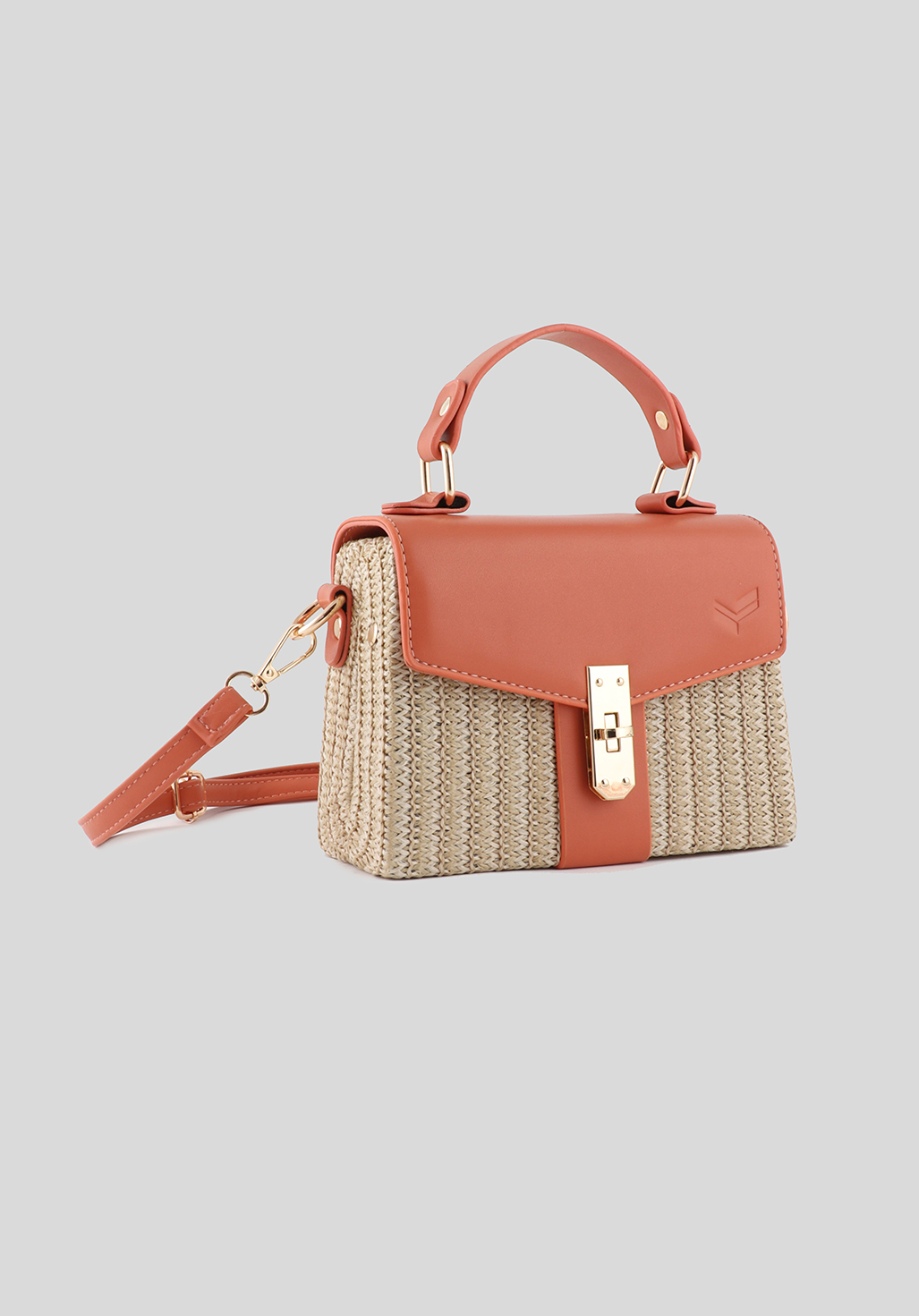 ELSA   Sac corail femme