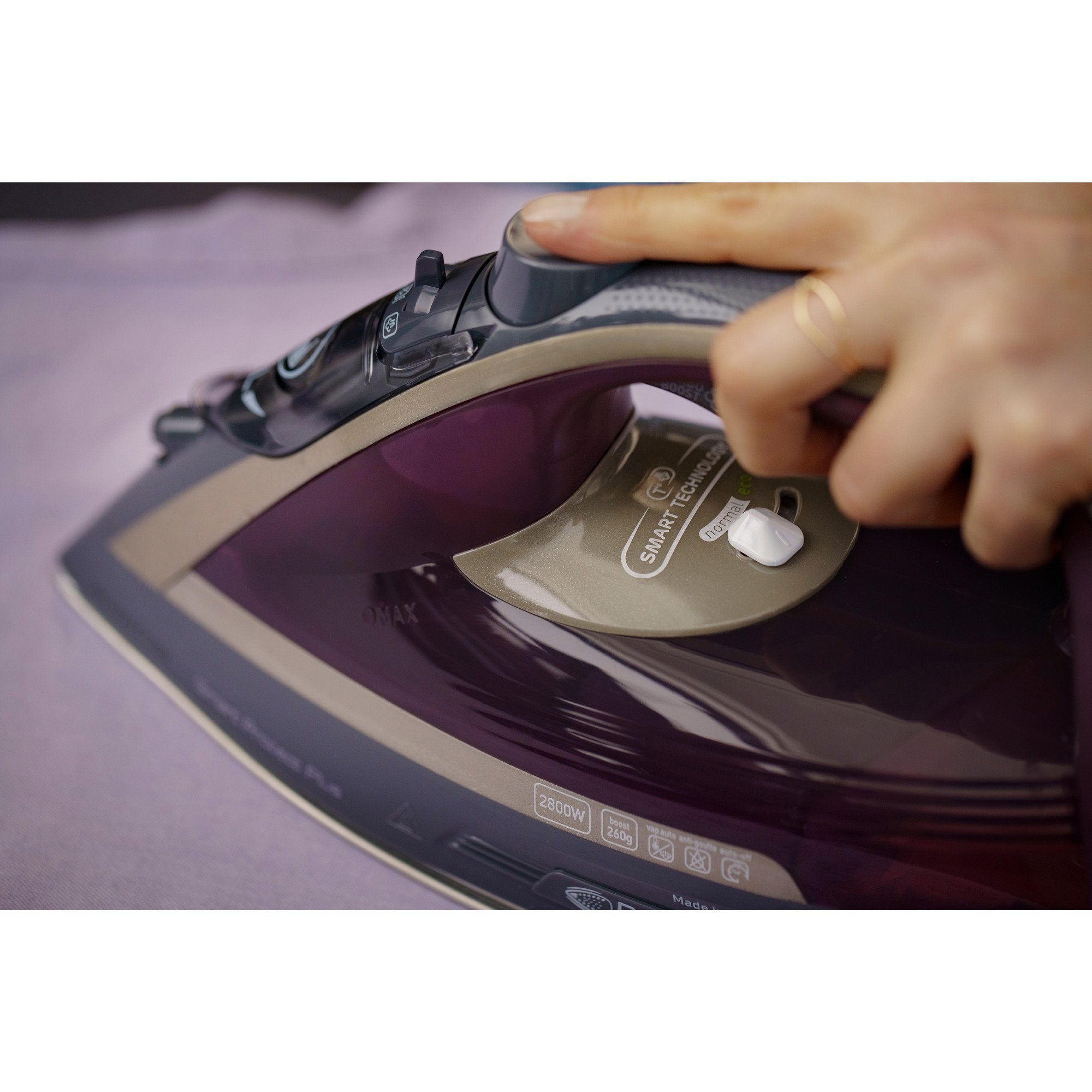 Tefal Dampfbügeleisen Tefal Smart Protect Plus FV 6870, Dampfbügeleisen