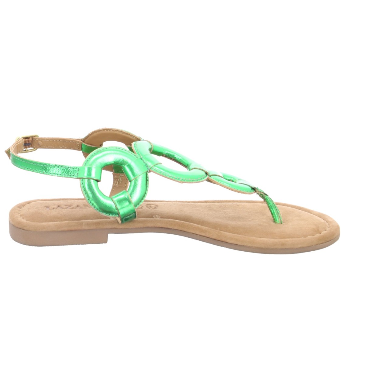 LAZAMANI Klassische Sandalen grün