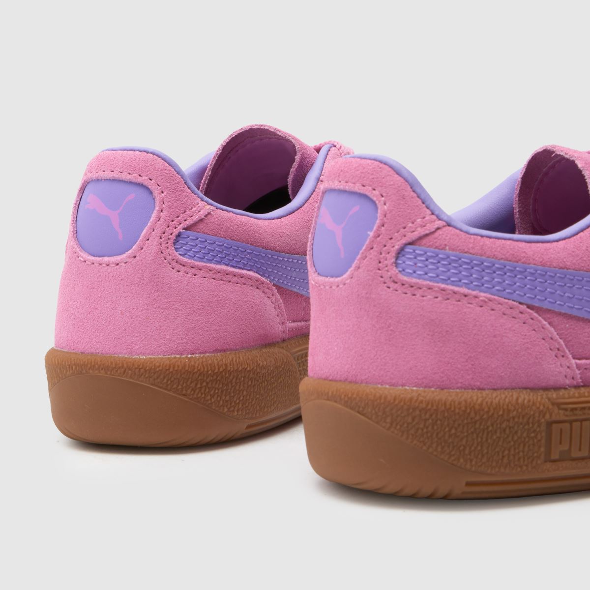 PUMA lila Palermo flickor ungdomsskor