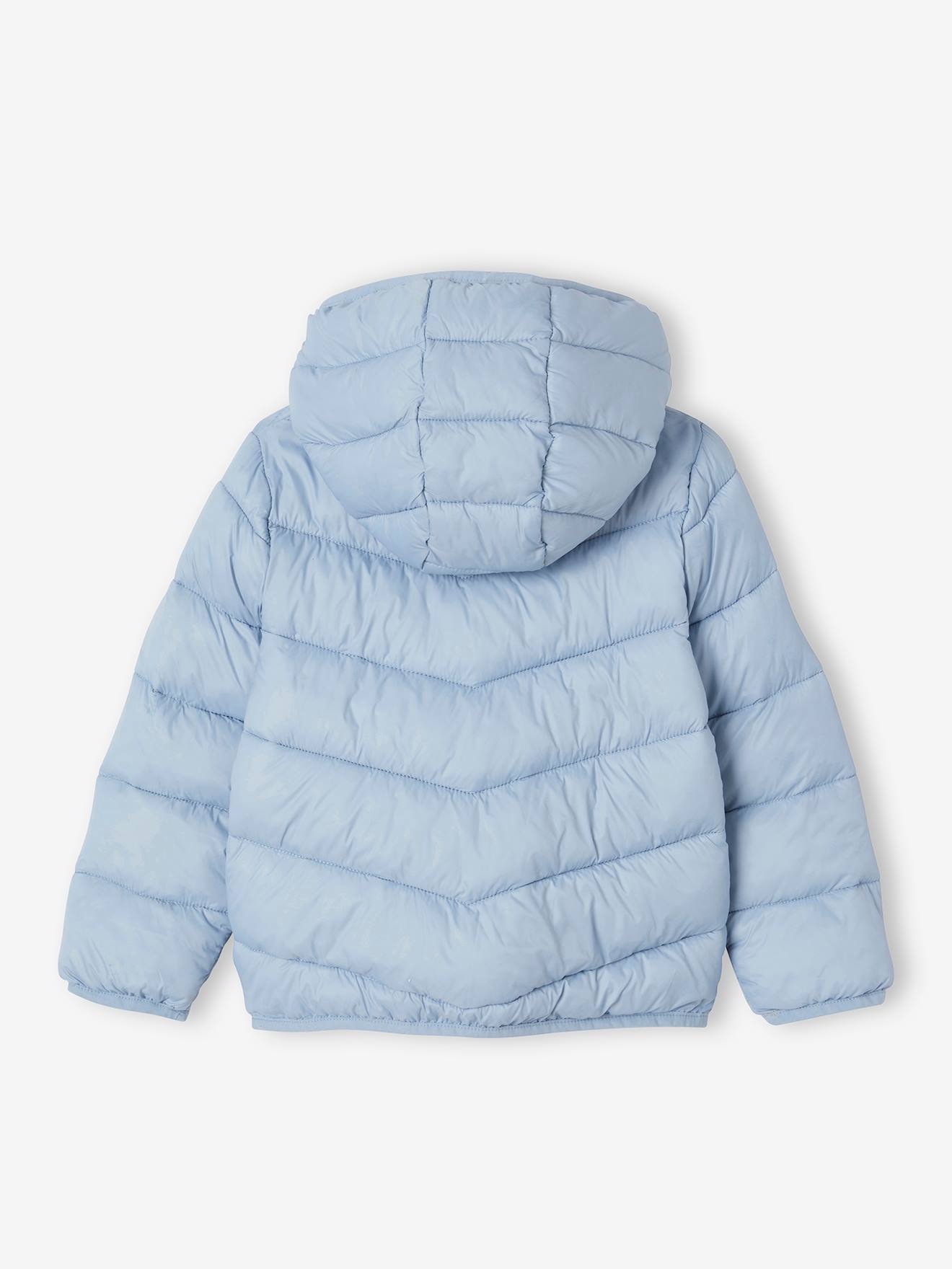 Vertbaudet Mädchen Light-Steppjacke mit Kapuze - blush