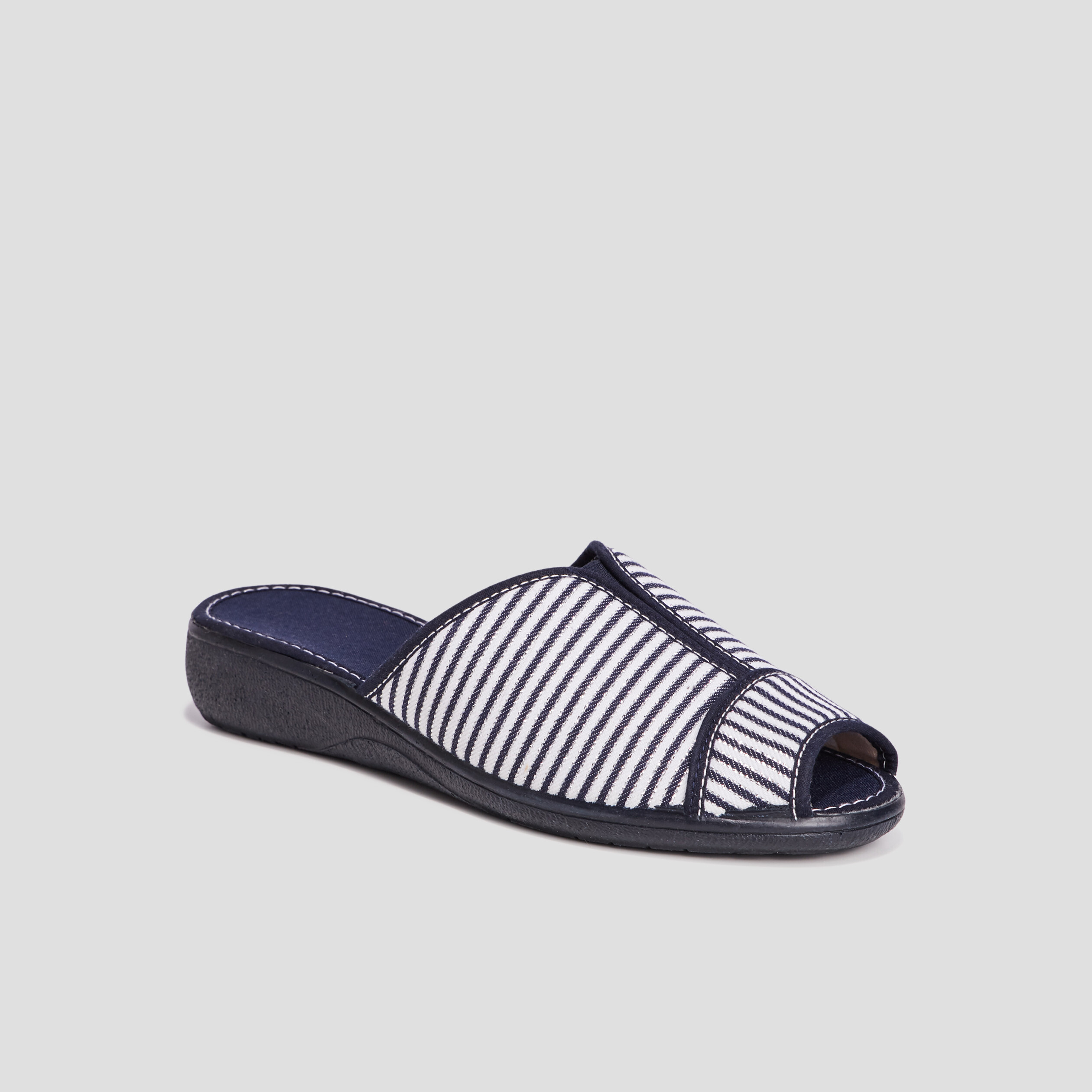 Chaussons mules multicolore femme | La Halle