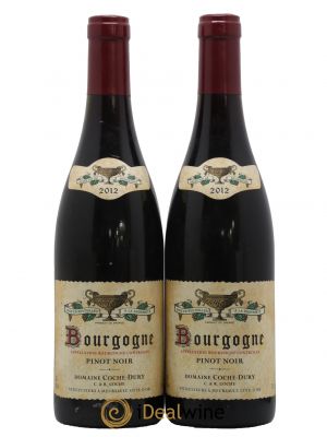 Bourgogne Coche Dury (Domaine)  2012 - Lot de 2 Bouteilles