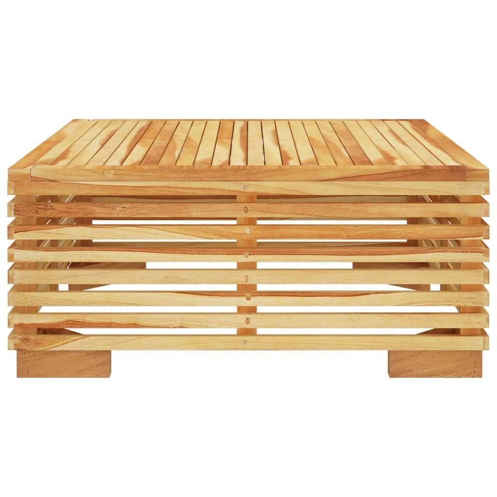 vidaXL Gartenbank 2-tlg Garten-Lounge-Set Massivholz Teak Außenbereich