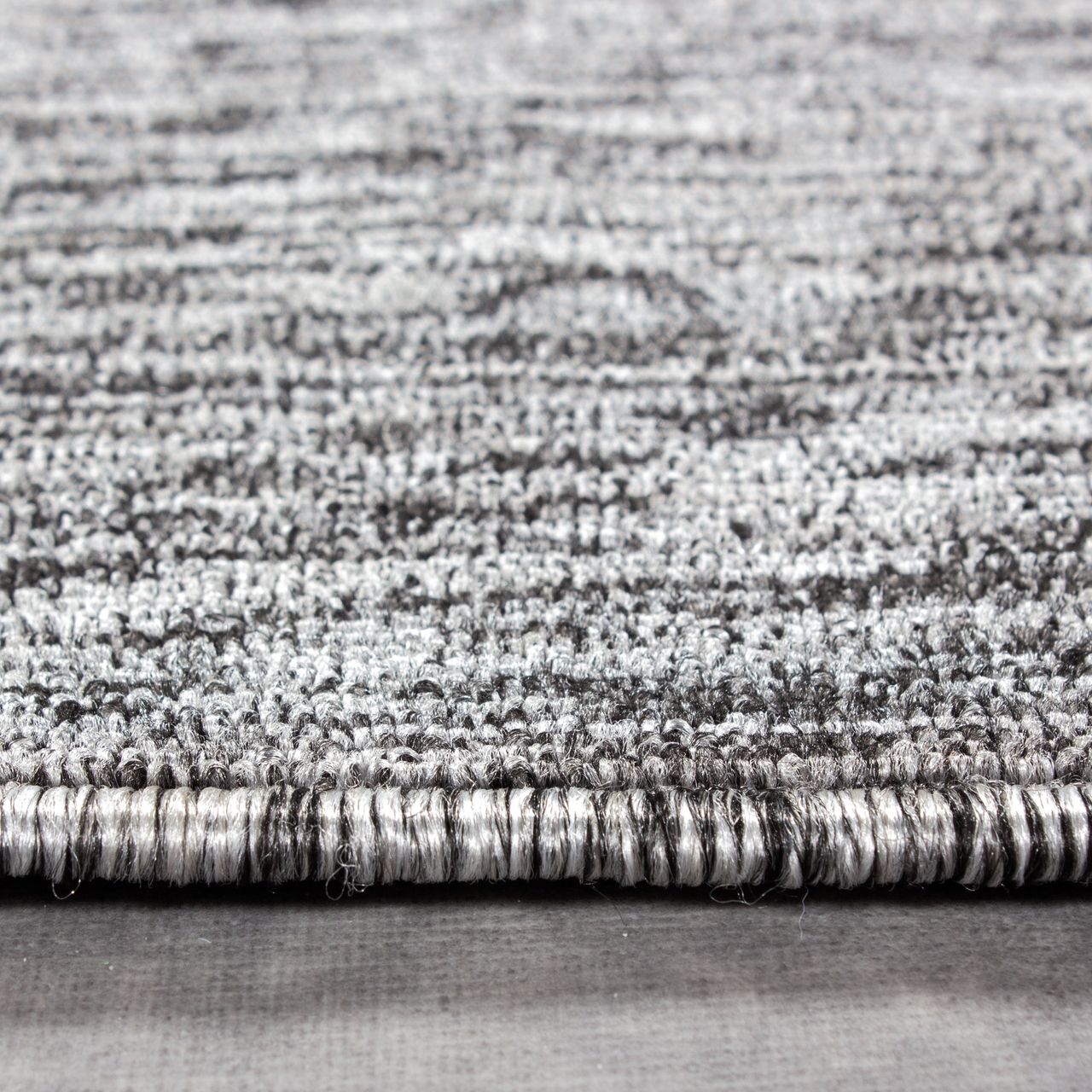 Ayyildiz Teppich, NIZZA 1800, GREY, 80 x 250 cm