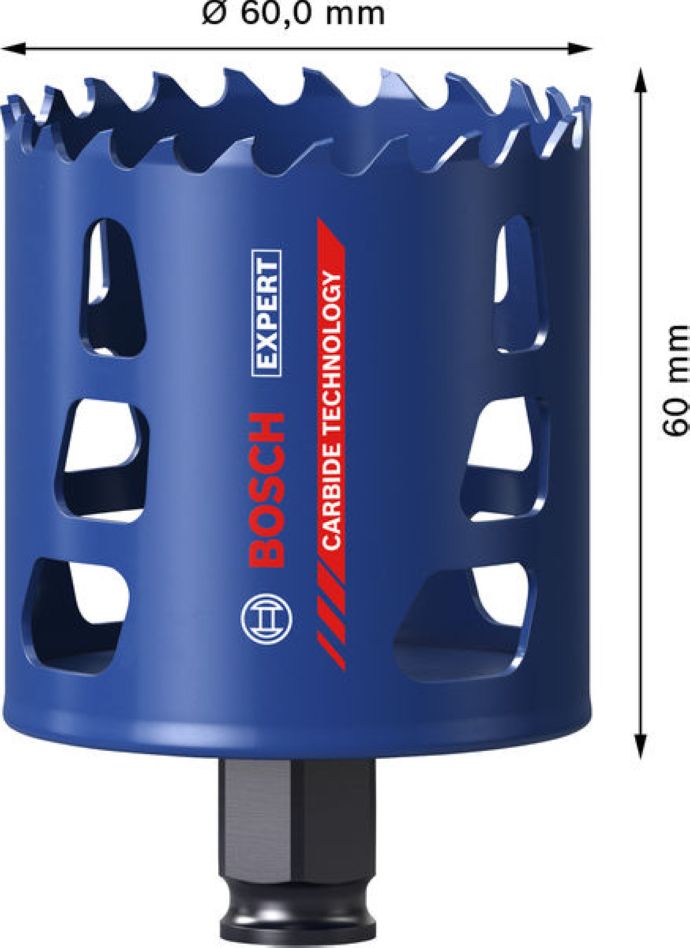 Bosch Blue Accessories 2608901890 EXPERT Carotă multimaterială 60 mm