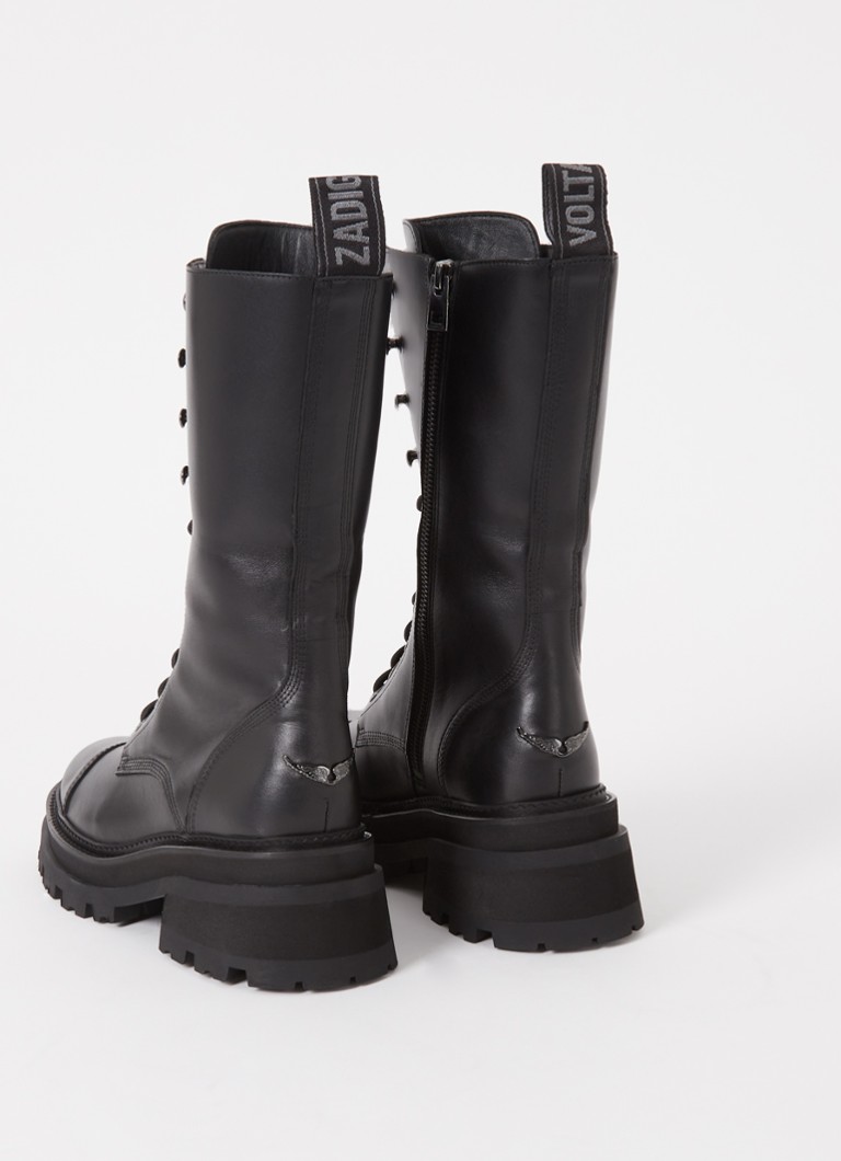 Bota con cordones Ride de piel de Zadig&Voltaire
