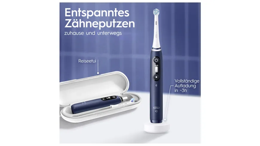 Oral-B Elektrische Zahnbürste iO Series 7N Sapphire Blue