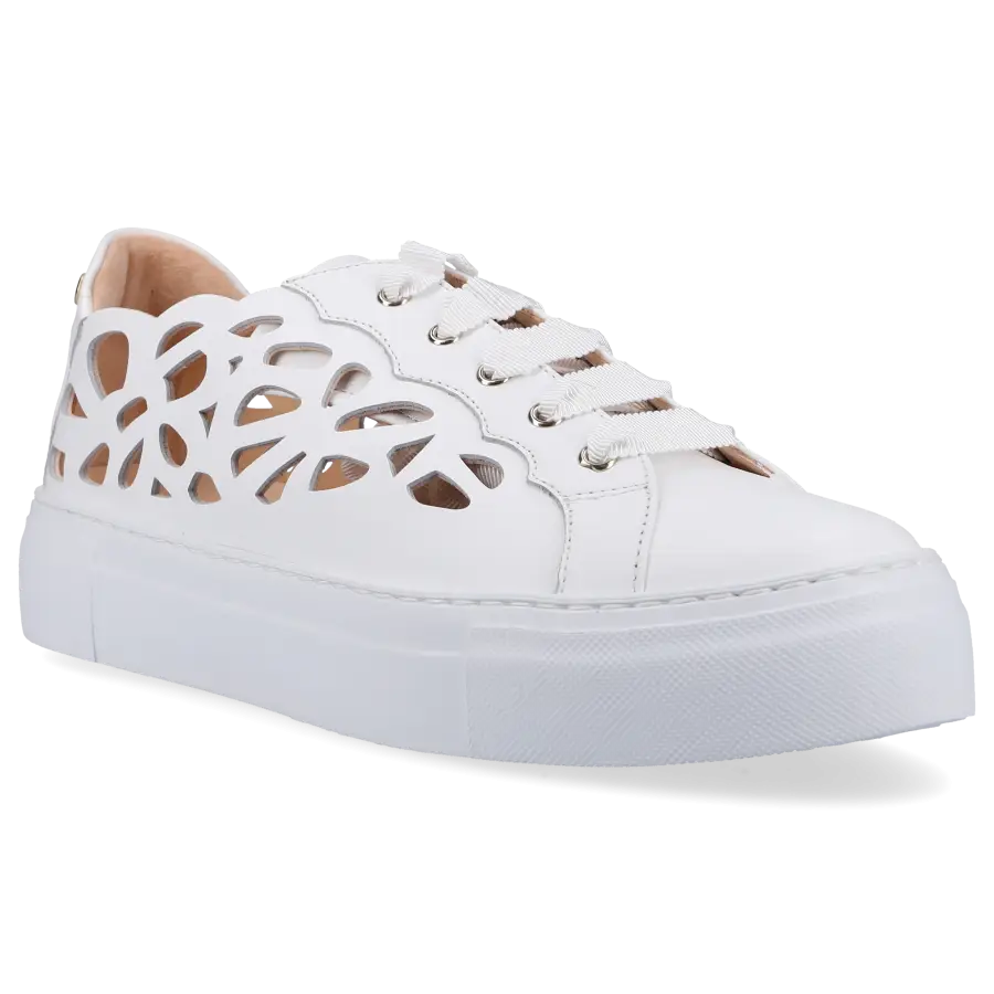 AGL Attilio Giusti Leombruni - Sneaker low D925249 Kalbsleder - weiß