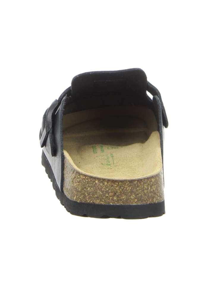 natural sense Pantolette Clogs Tieffußbett black in schwarz günstig kaufen