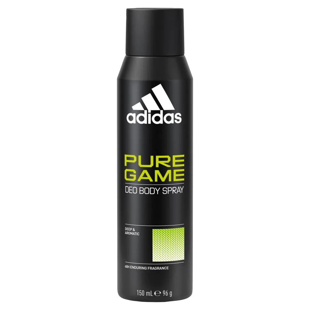 Adidas Body Spray Pure Game Αποσμητικό για Άνδρες, 150 ml