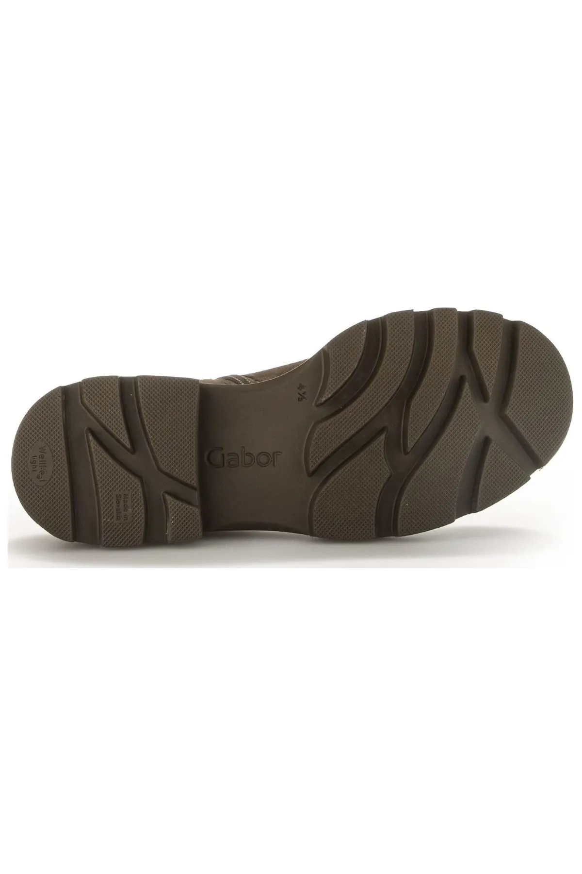 GABOR  Stiefelette - Braun - Blockabsatz