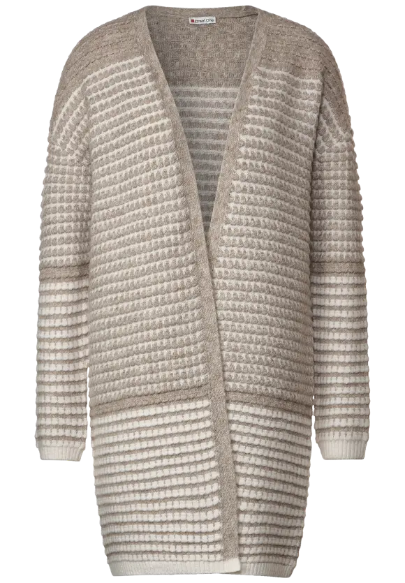 Street One Langer Strickcardigan