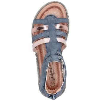 Barbarella Sandale in blau