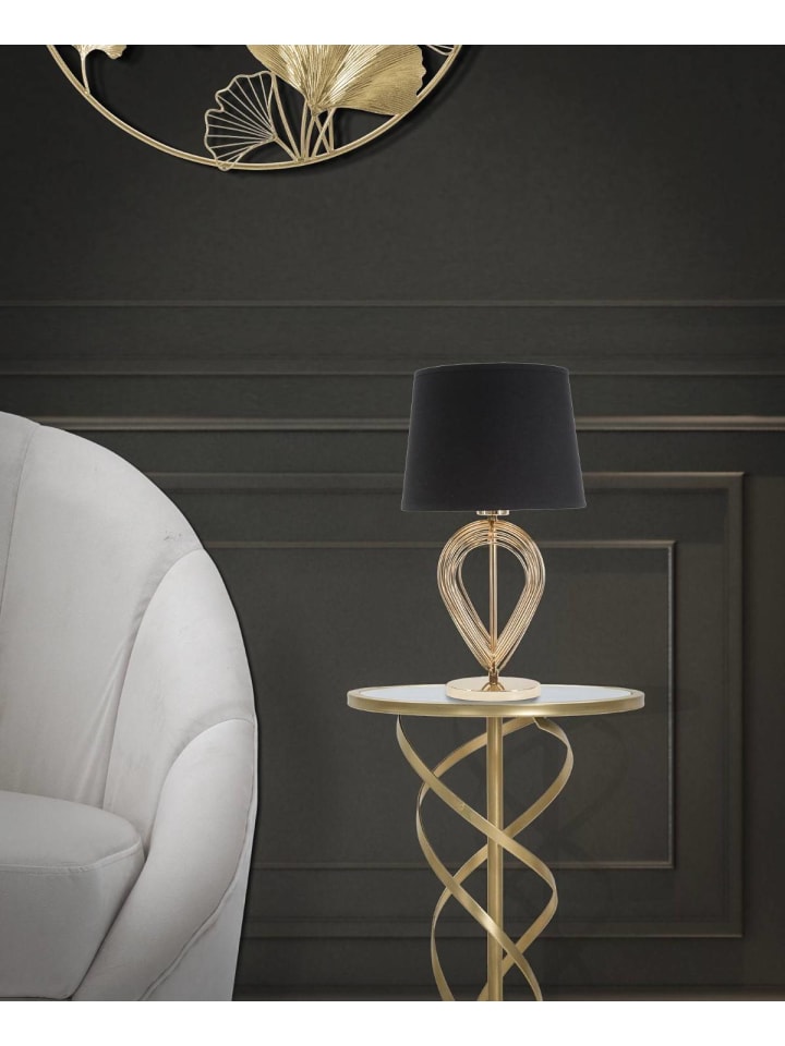 Mauro Ferretti Tischlampe in schwarz günstig kaufen onesize