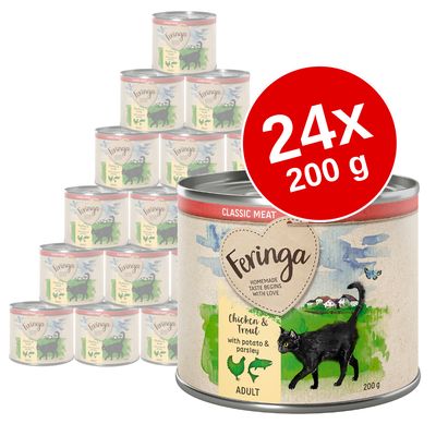 Sparpaket Feringa Classic Meat Menü 24 x 200 g