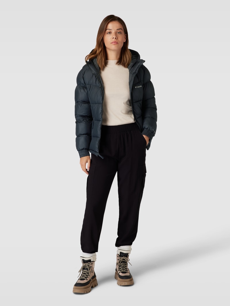 Steppjacke mit Kapuze Modell 'PIKE LAKE II INSULATED JACKET' in schwarz