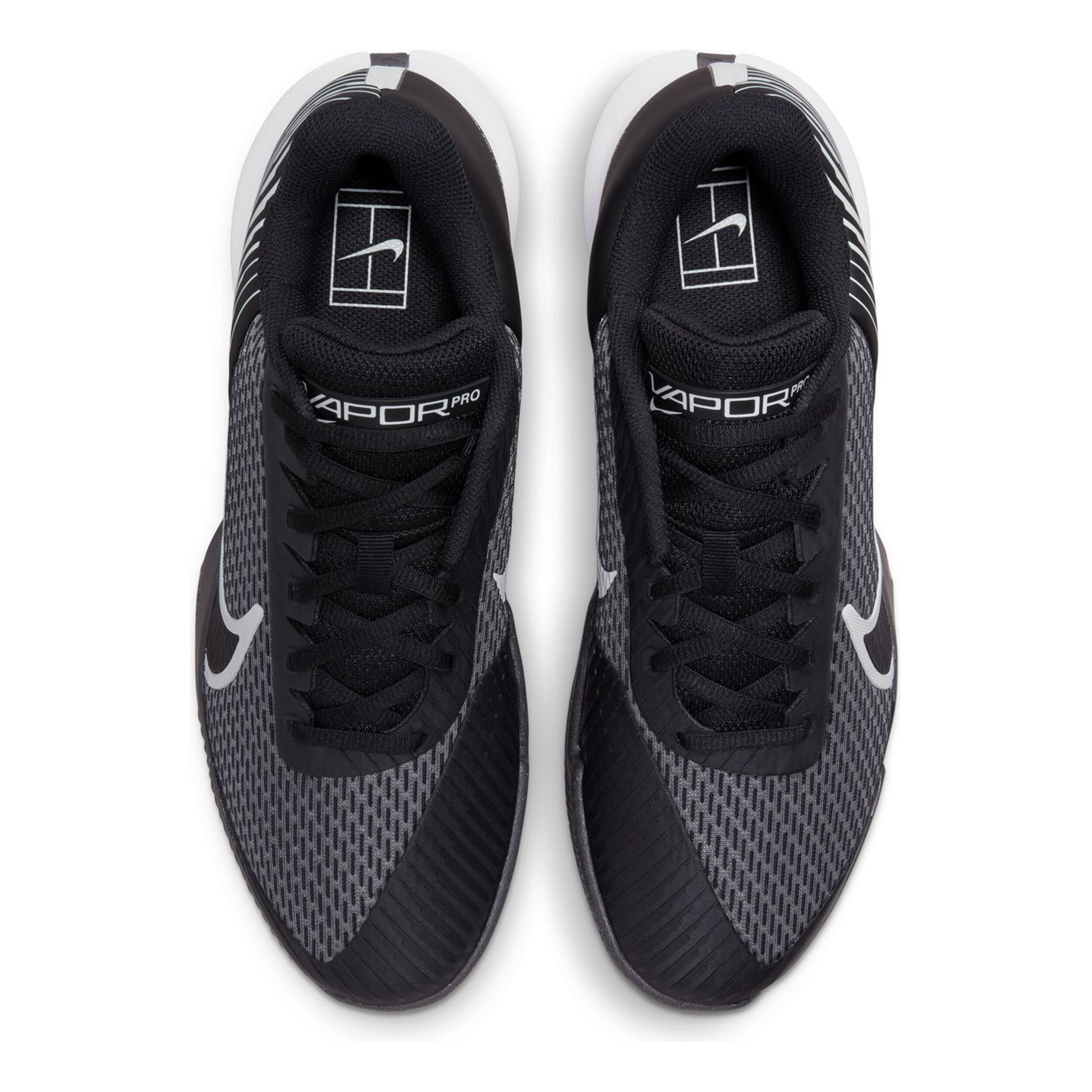 Air Zoom Vapor Pro 2 Sandplatzschuh Herren - Schwarz, Weiß