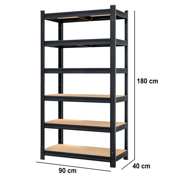 Schwerlastregal Premium MZL6, 6 Böden