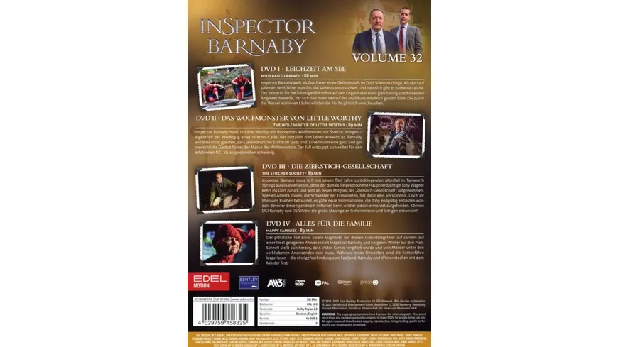 Inspector Barnaby Vol. 32  [4 DVDs]