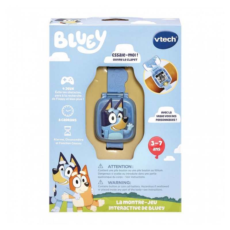 Montre-jeu intéractive de Bluey