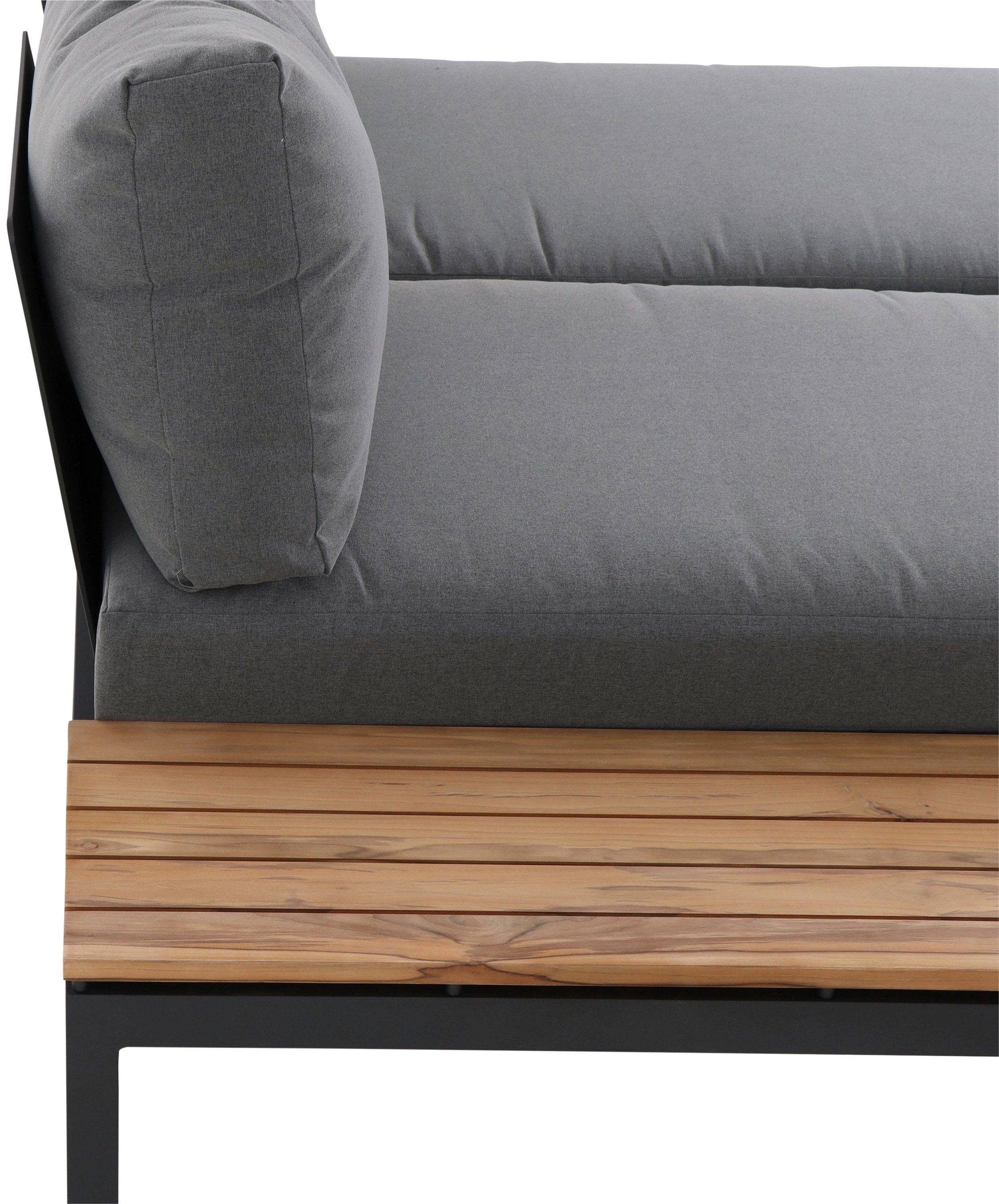 Siena Garden Loungesofa Alvida, Recamiere rechts, BxTxH: 102x177x84 cm