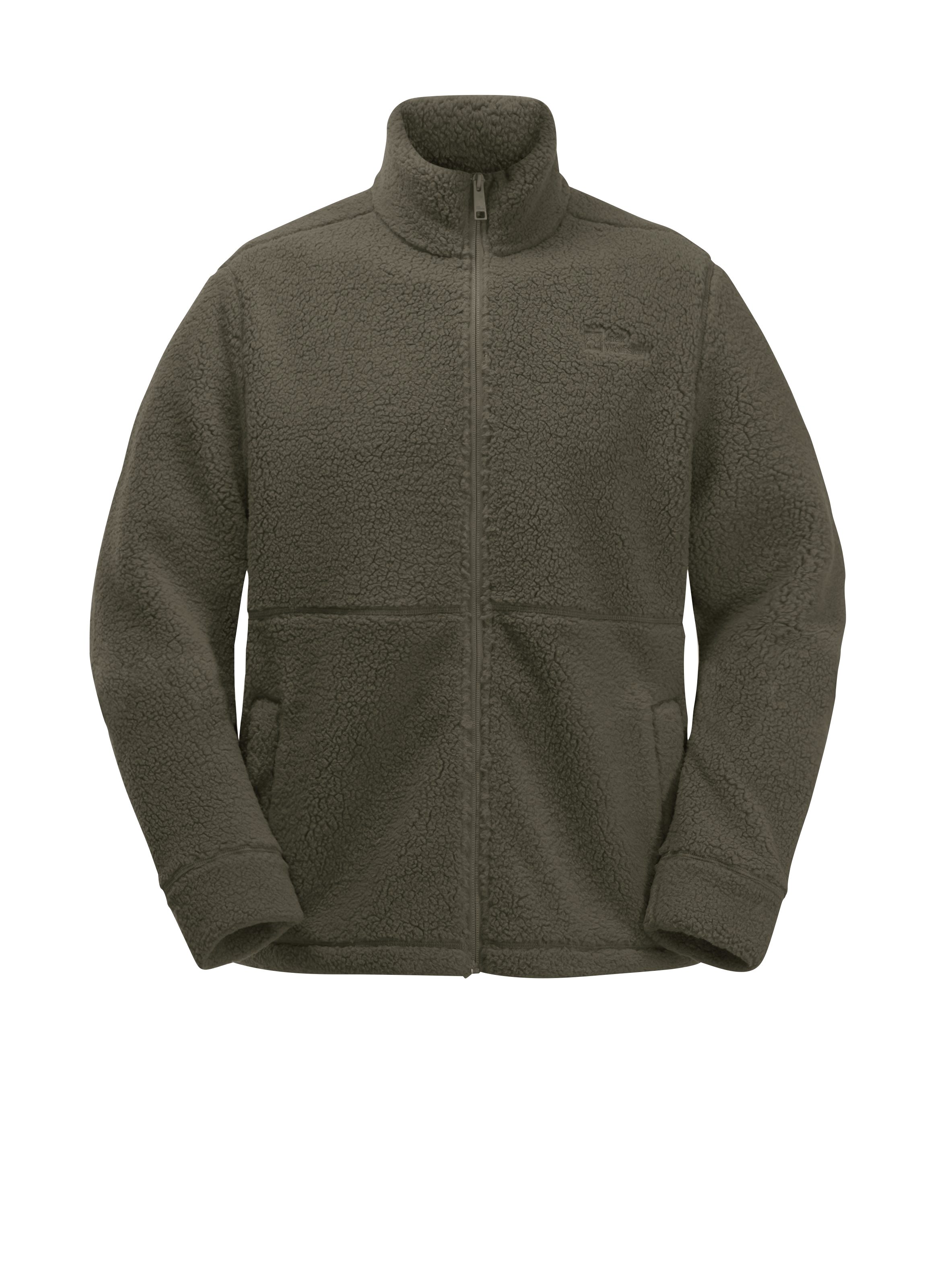 Jack Wolfskin Fleecejacke FELSLICHT JKT M Leichte, warme Sherpa Fleecejacke