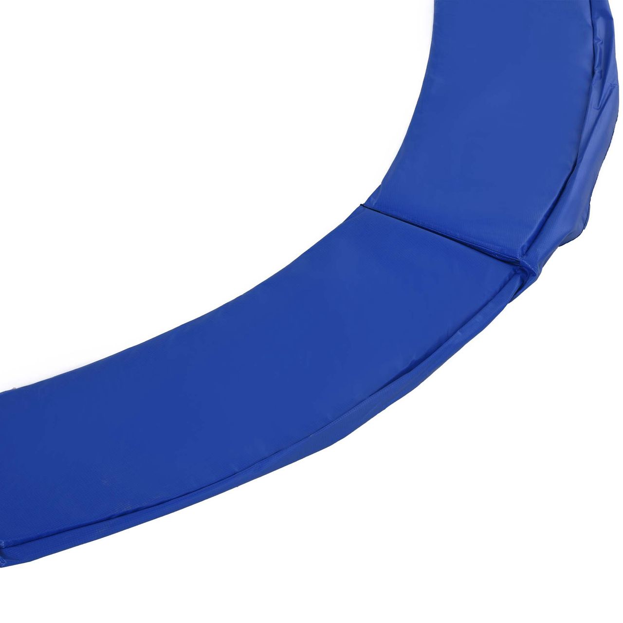 HOMCOM Trampolin Randabdeckung Sicherheitsnetz Wetterplane Leiter 8ft 10ft 12ft 15ft (Randabdeckung: Ø 244cm-Blau)