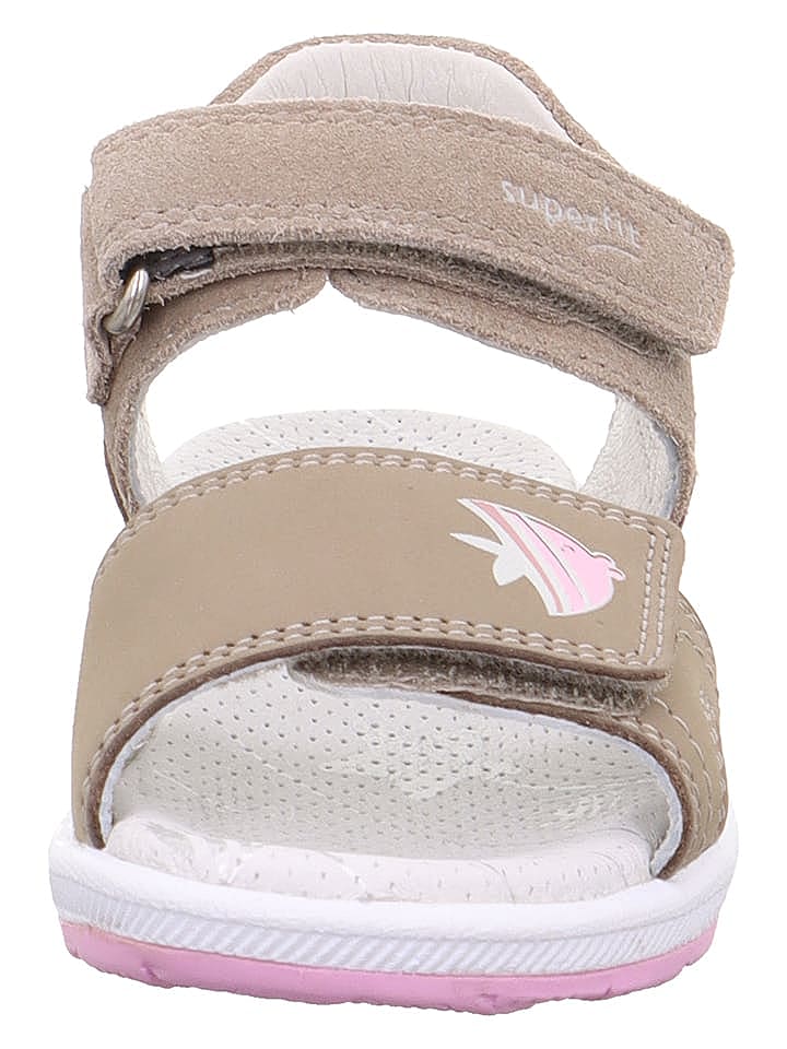 superfit Leder-Sandalen in Beige günstig kaufen 24