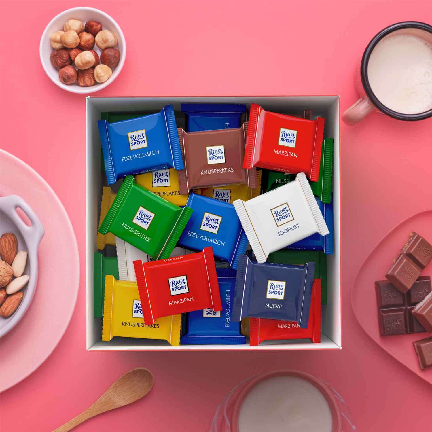 Ritter Sport mini Bunter Mix 84er