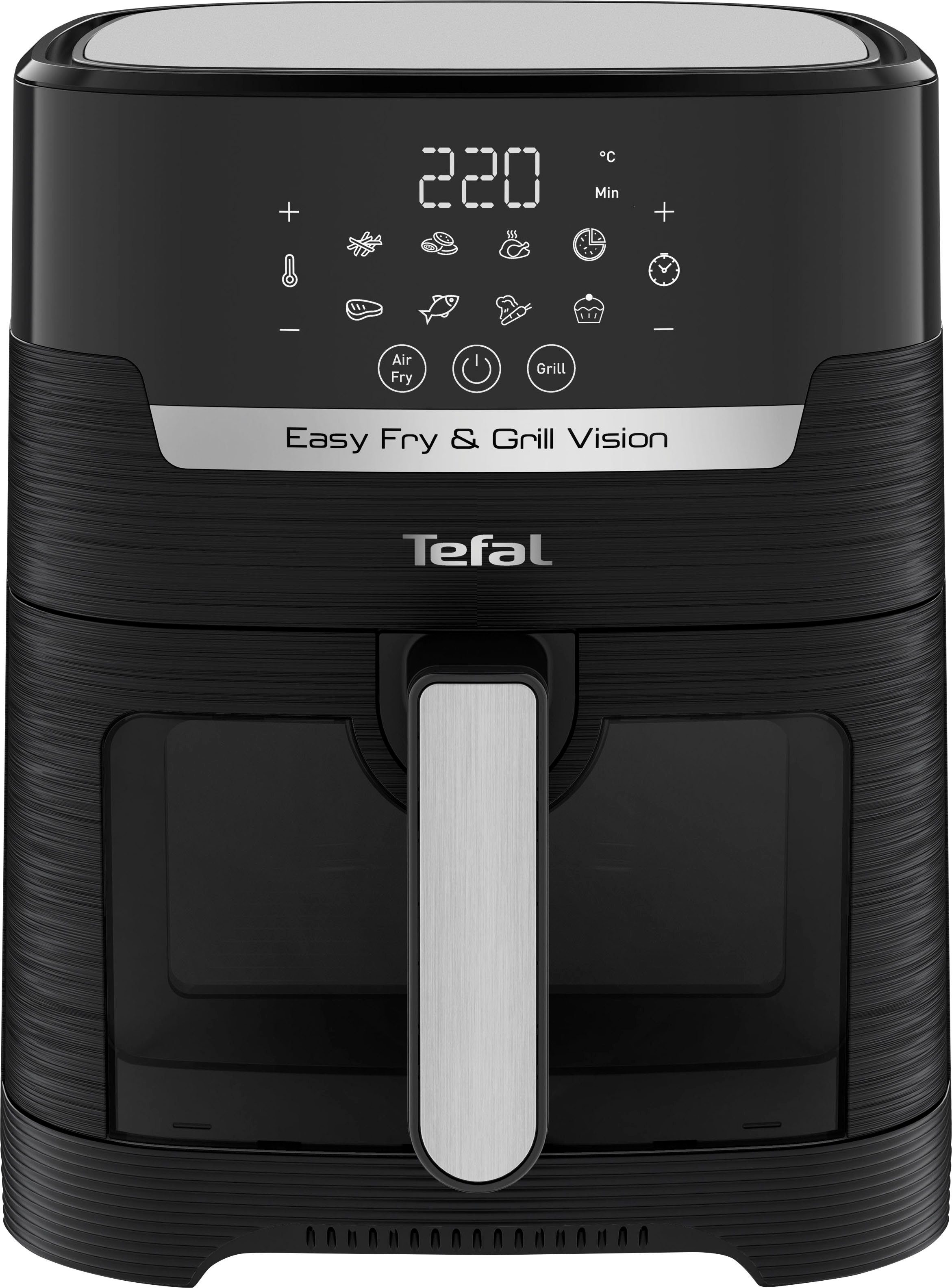 Tefal Heißluftfritteuse EY5068 Easy Fry & Grill Vision, 1550 W
