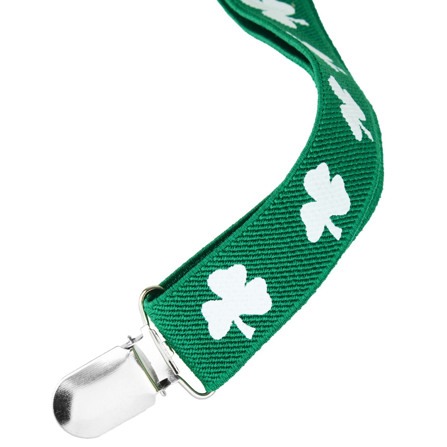 dressforfun Hosenträger St. Patrick’s Day Hosenträger mit Kleeblättern