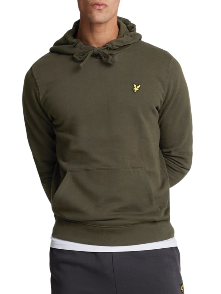 Lyle & Scott Hoodie in Olivgrün günstig kaufen S