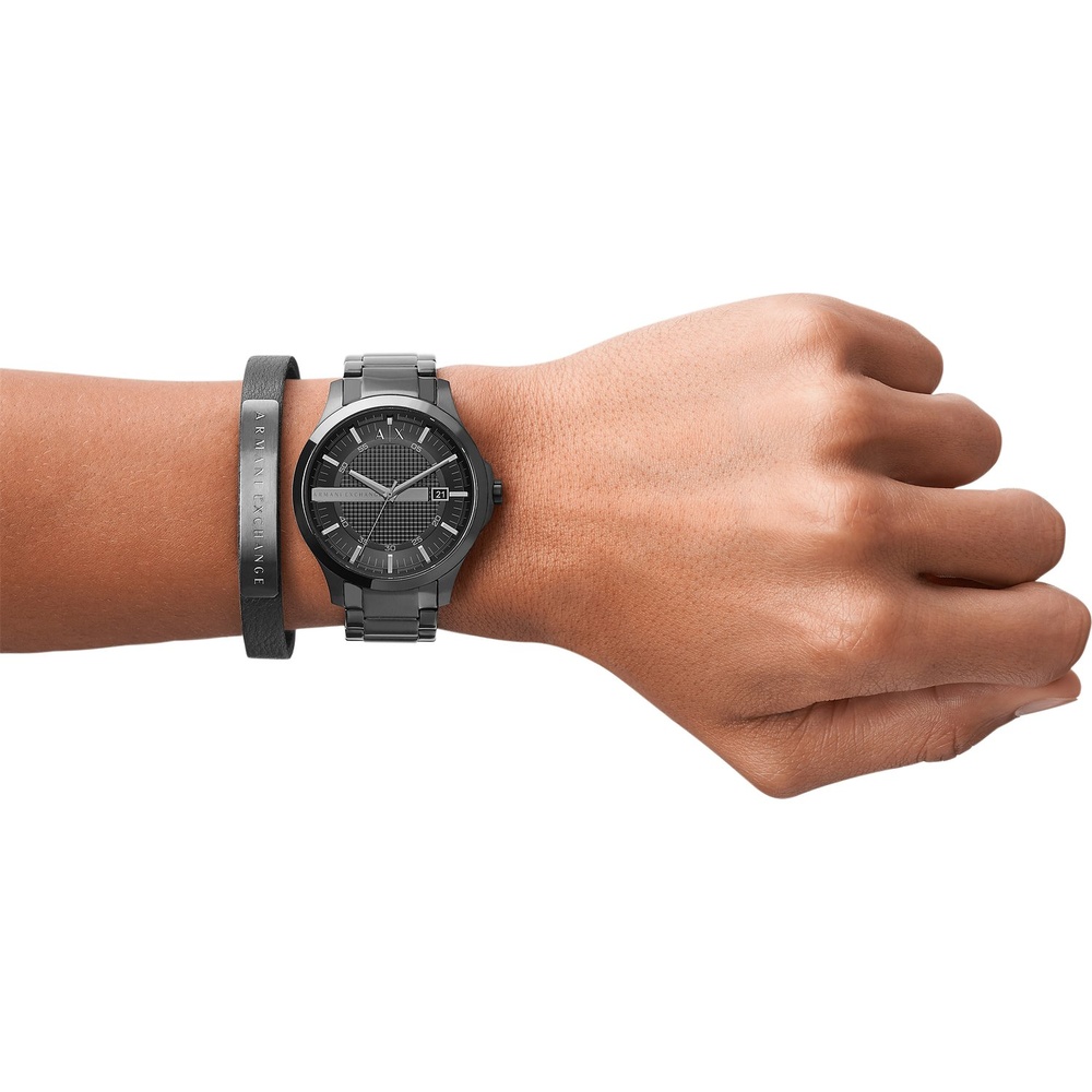 Armani Exchange Montre pour hommes Acier inoxydable Montre