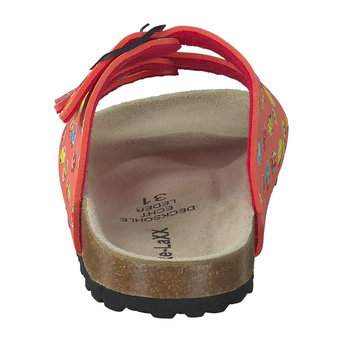 Re-Laxx Pantolette in rot