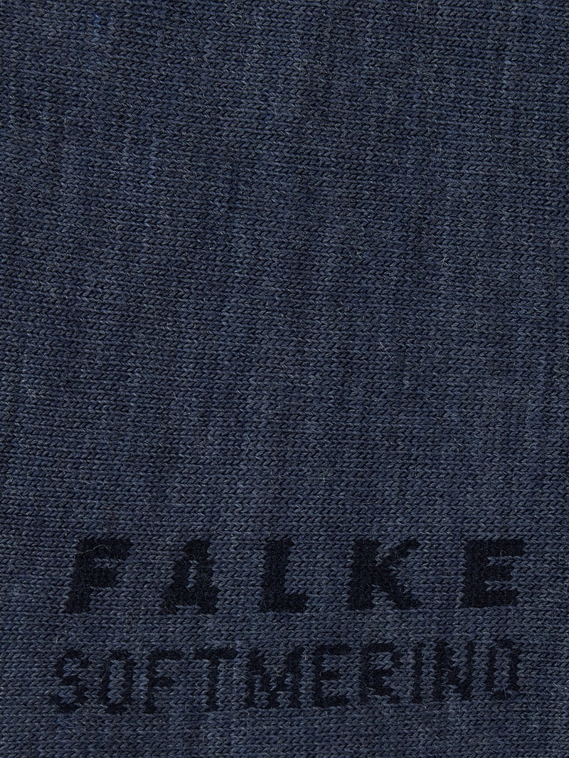 Socken mit Stretch-Anteil Modell Softmerino in jeans meliert
