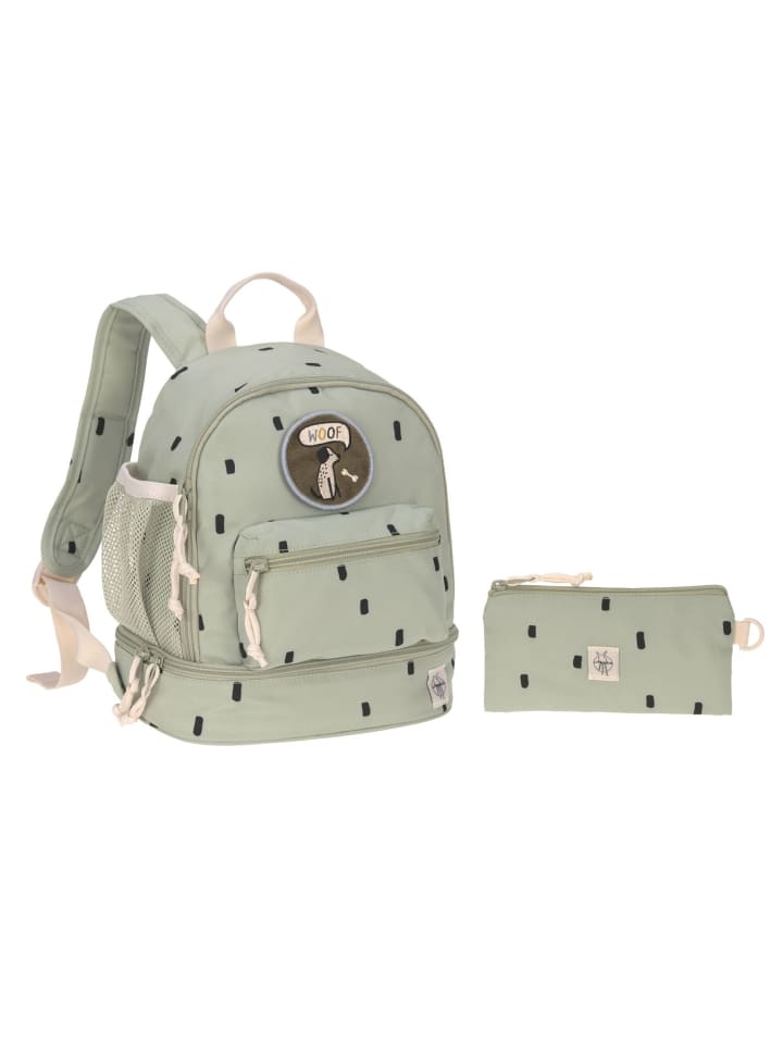 Lässig Lässig Kindergartenrucksack - Mini Backpack, Happy Prints light olive günstig kaufen onesize