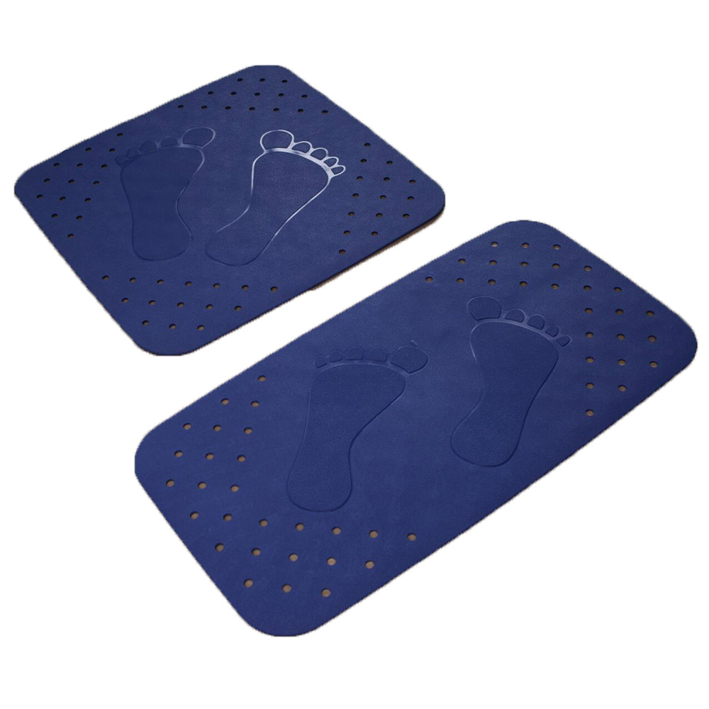 Ridder Badewanneneinlage Tecno ca. 38x89 cm, ultramarinblau, 100% TPE