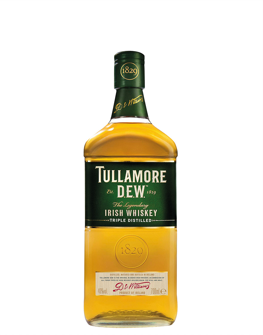 Irish Whiskey Triple Distilled Tullamore D. E. Williams 0,7 ℓ