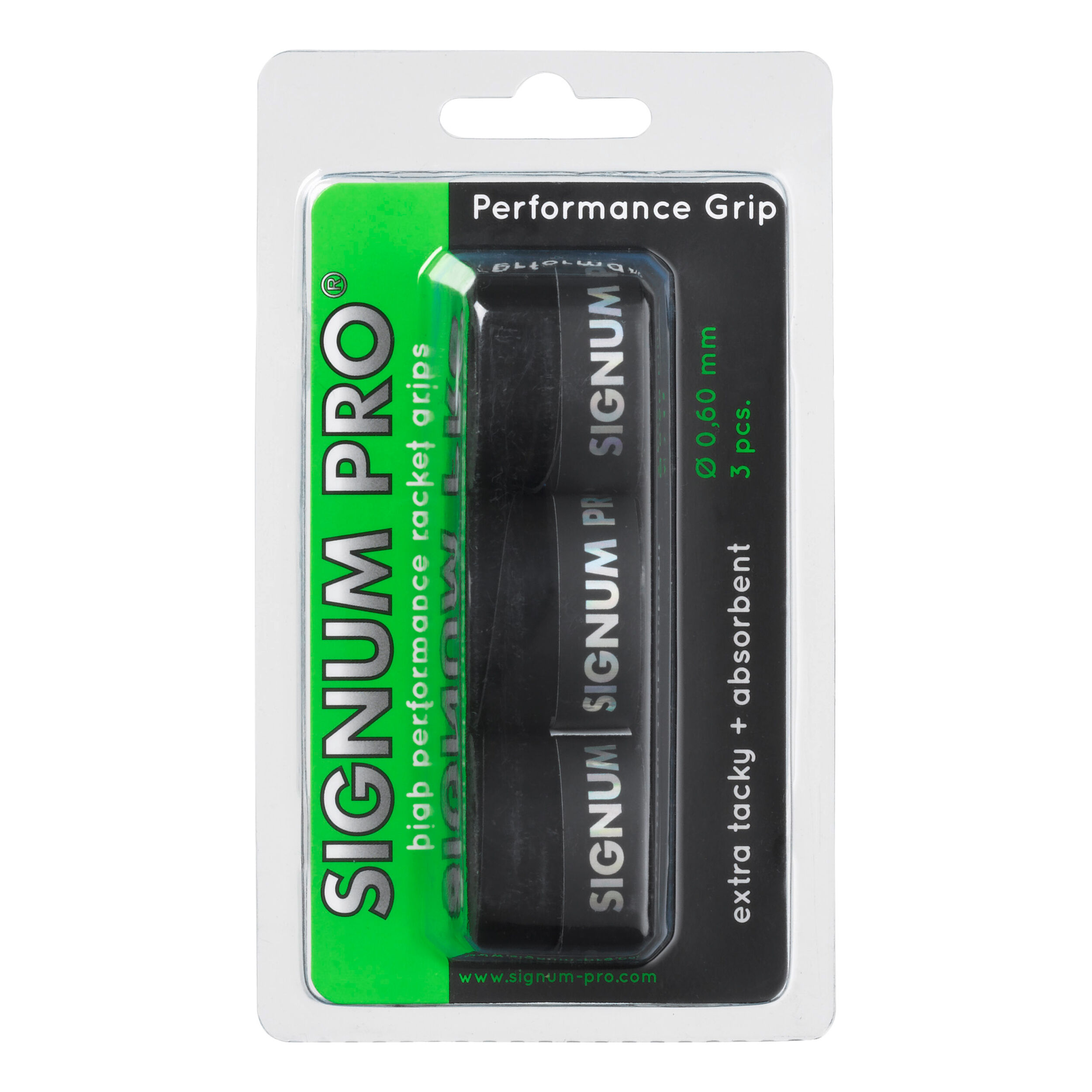 Performance Grip 3er Pack - Schwarz