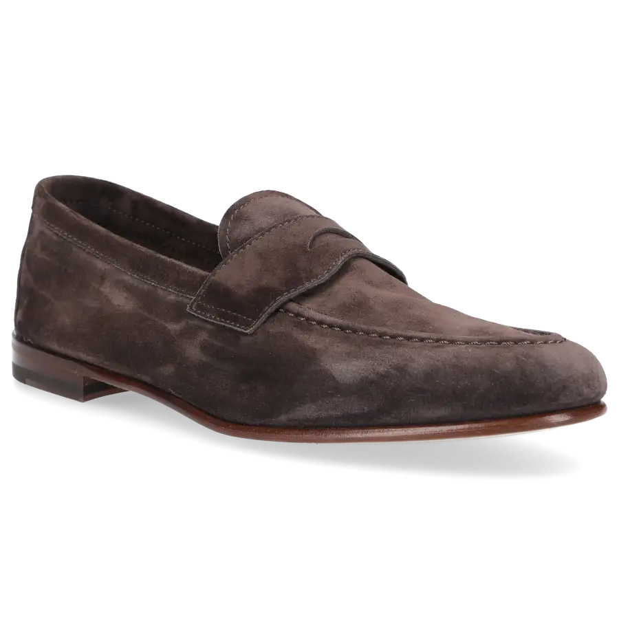 Henderson - Loafer 74400 Veloursleder - braun