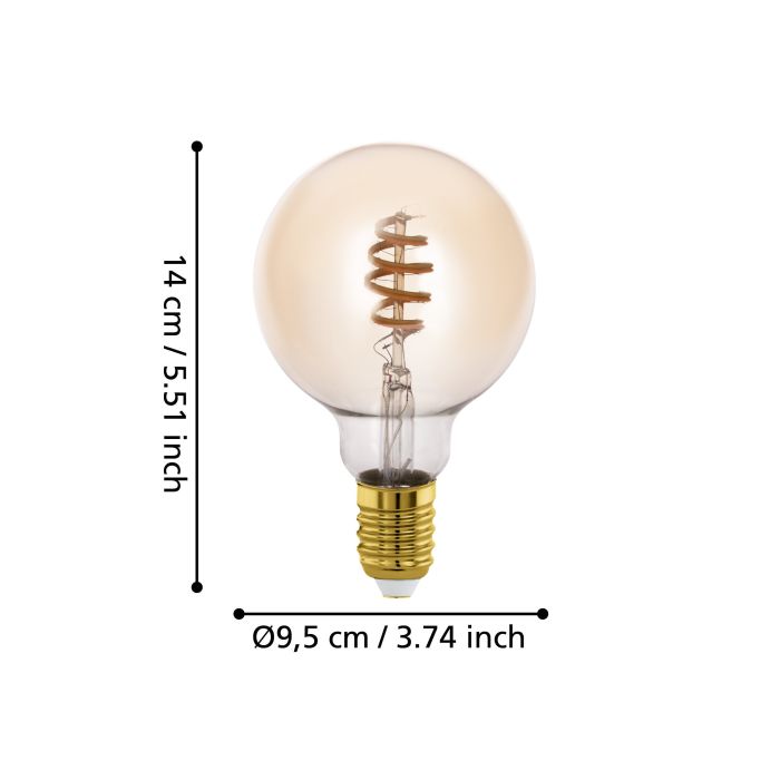 EGLO E27 LED Filament Z-Leuchtmittel