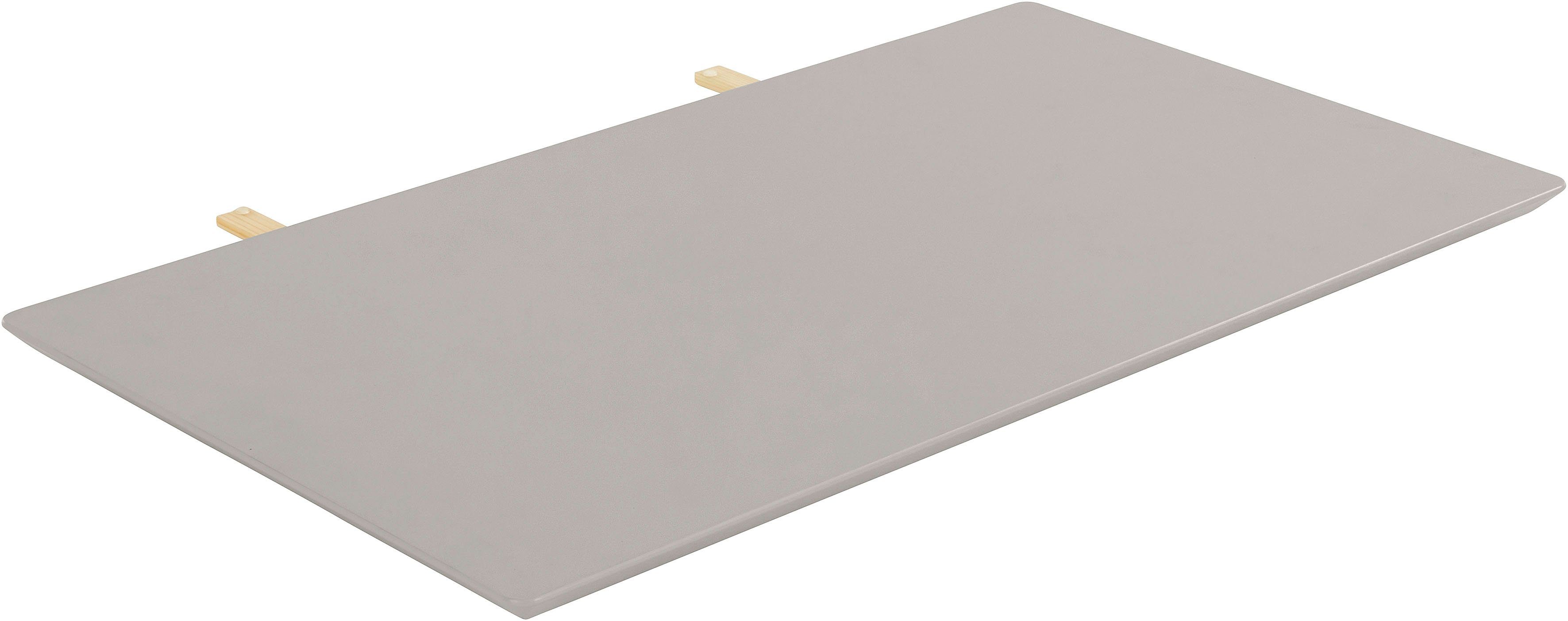 andas Ansteckplatte Vallby, 1St., Tischplatte in einer pflegeleichtem Linolium, Breite 50 cm