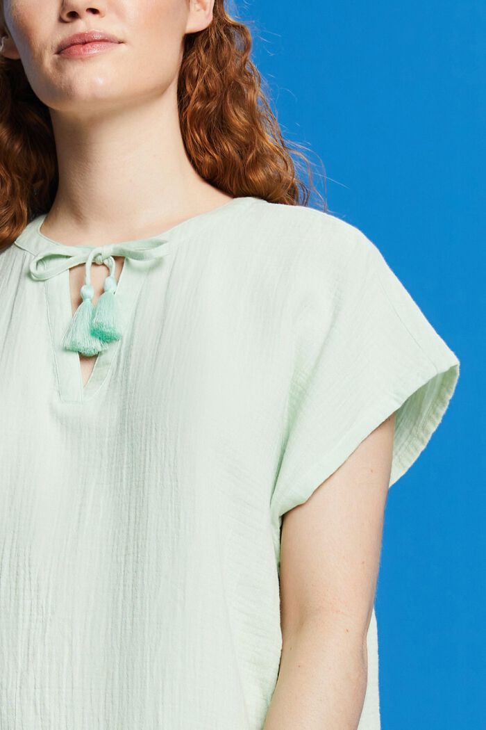 Tunika-Strandkleid, 100% Baumwolle