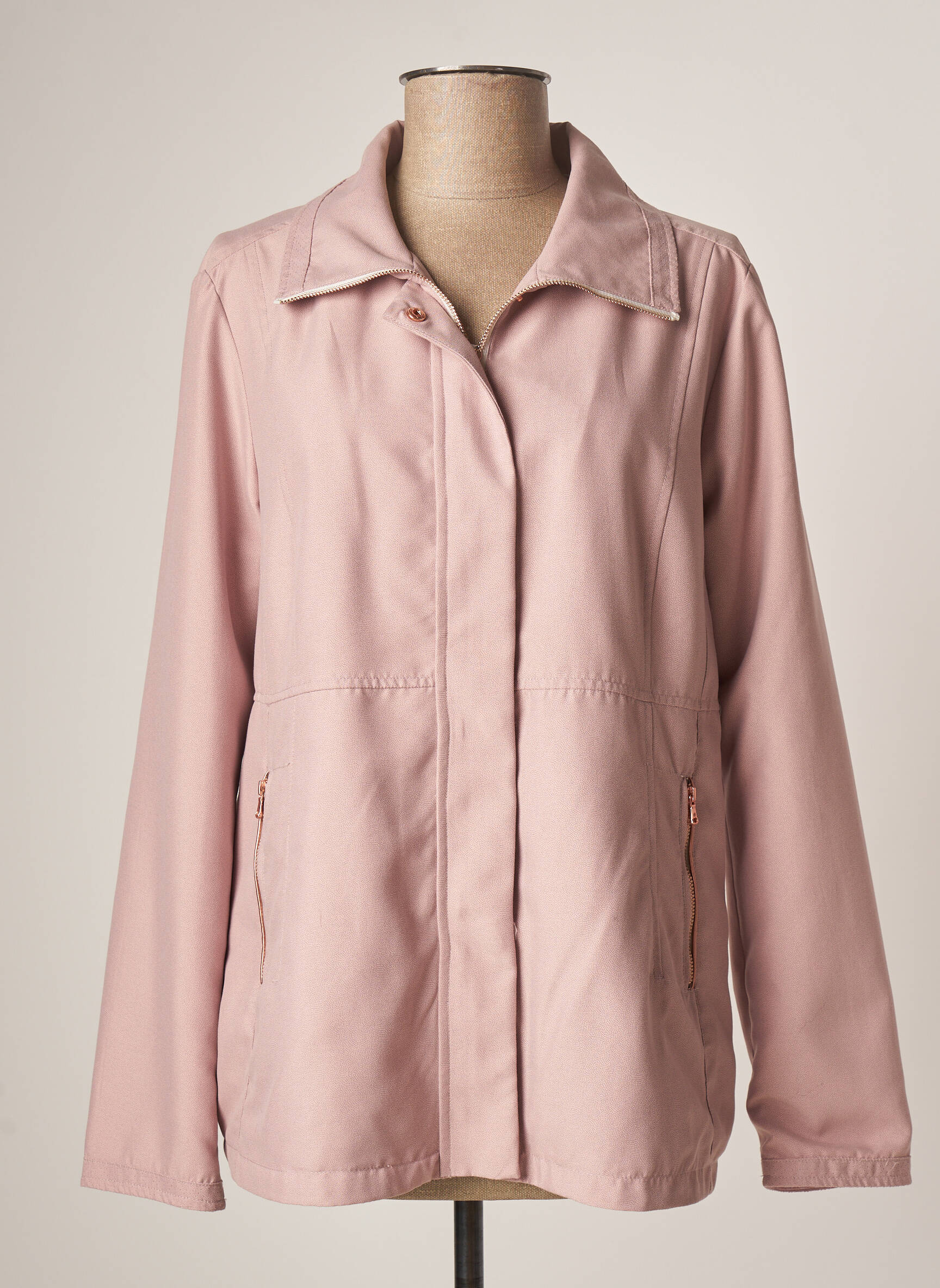 Virginia Blu  Parkas Femme couleur rose