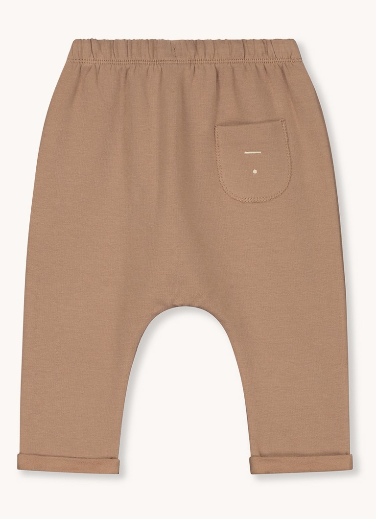 Pantaloni de trening conici din bumbac organic Gray Label