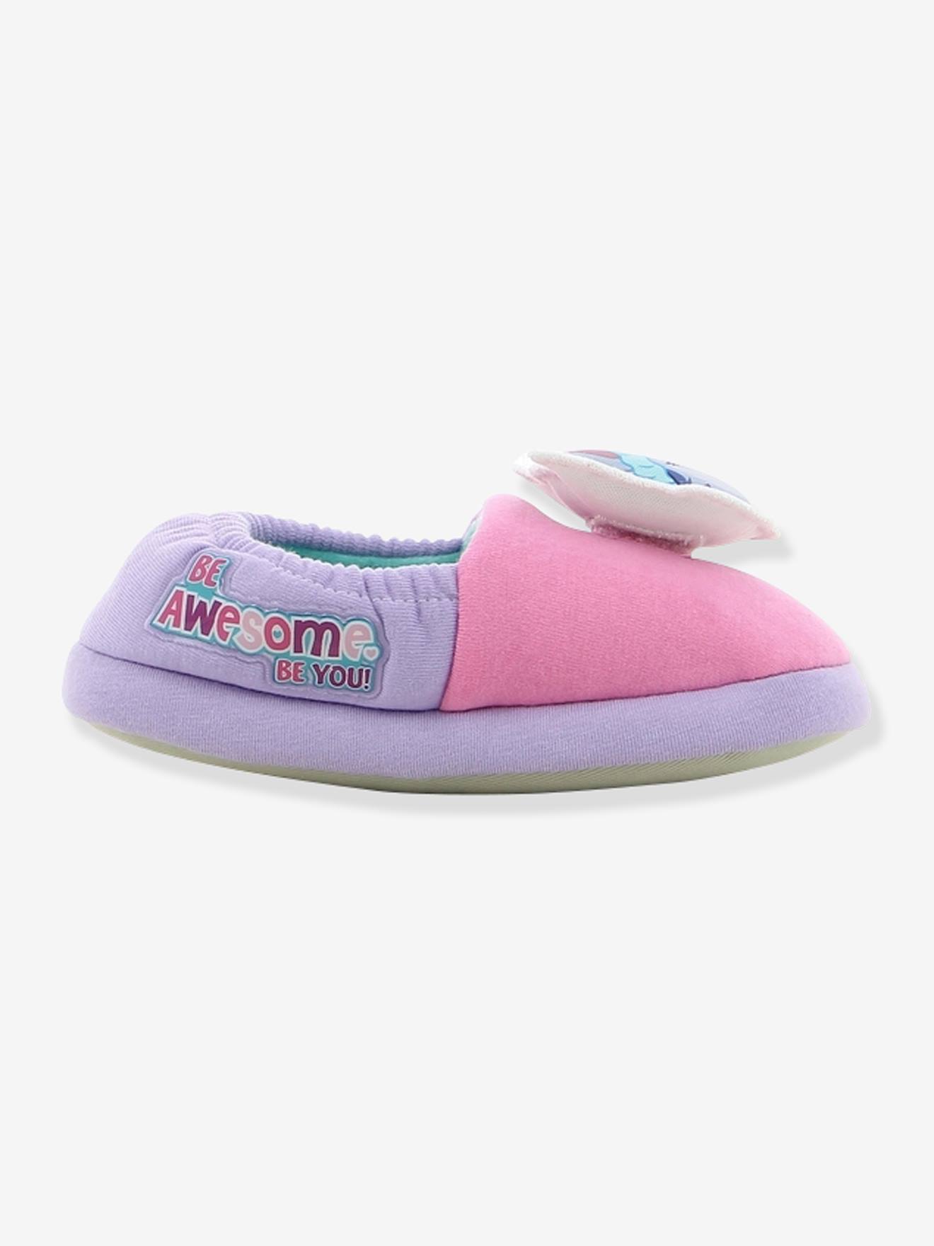 Chaussons élastiqués fille Pat'Patrouille® parme/rose