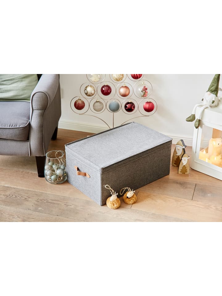 STORE IT Weihnachtskugelbox in Grau - (B)58 x (H)25 x (T)36 cm günstig kaufen onesize