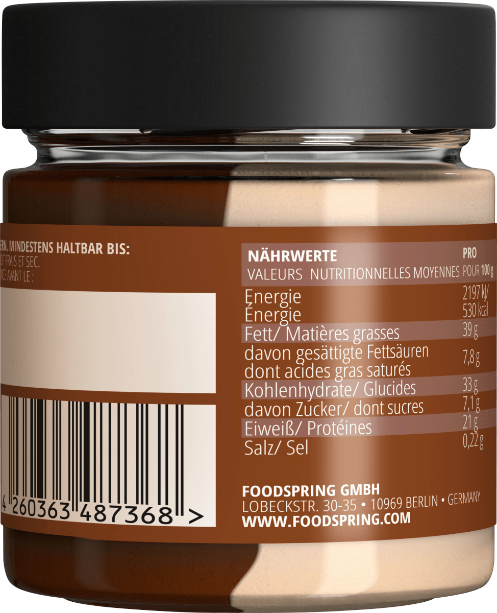 Brotaufstrich, Protein Cream Duo Hazelnut & Whey Duo, 200 g