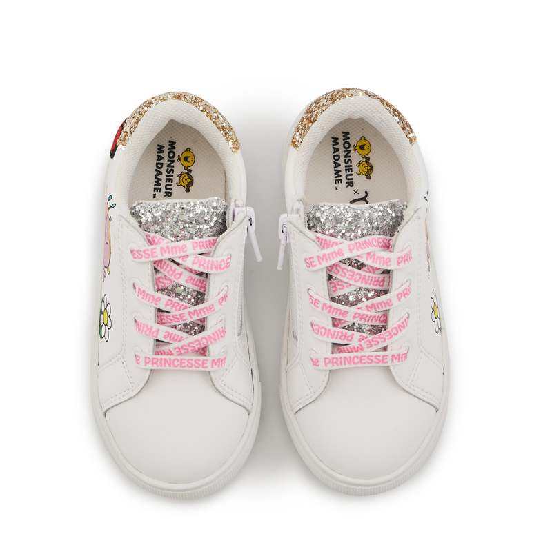 Baskets en cuir Mini Simone monsieur madame princesse